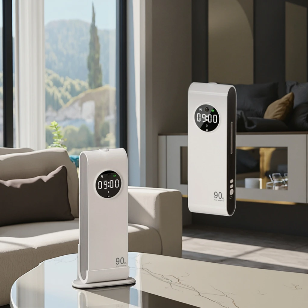 

W7 Новый автоматический освежитель воздуха для ароматерапии, современный дизайн, долговечный диффузор аромата для спальни, дома, коммерческого использования