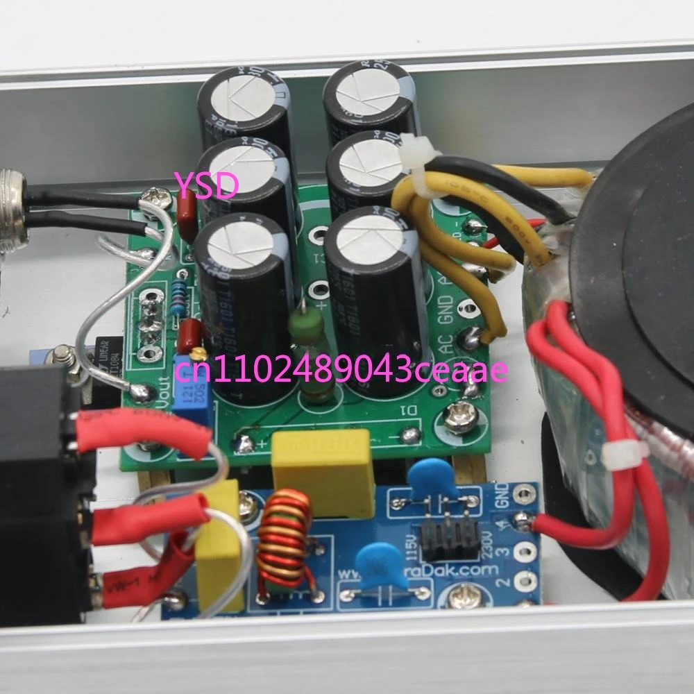 Finished TeraDak Hi-End 30W Toroid Transformer Linear Power Supply DC5V 7V 9V 12V HiFi External PSU Adapter