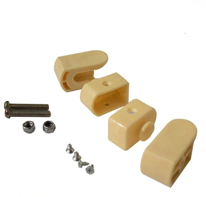 Bebê Guardrail Swivel Buckle, Flip Plastic Kraft Buckle, Acessórios De Cama