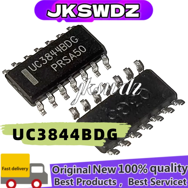 

10 units, NEW UC2844BDR2G, UC2844BDG, UC2845BDR2G, UC2845BDG, UC3844BDR2G, UC3844BDG, UC3845BDR2G, UC3845BDG, SOP14