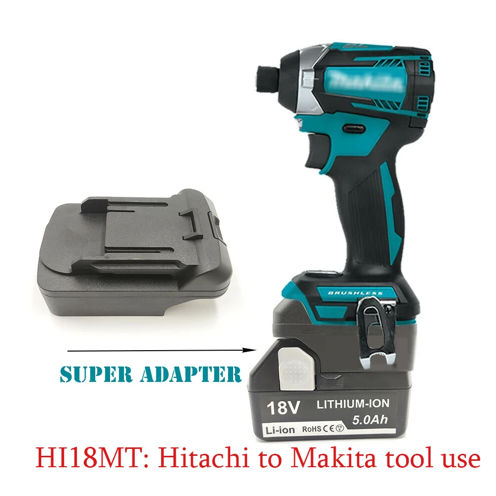 Adaptador para Hitachi 18V Hikoki 18V herramienta batería convertir para makita para Dewalt para mikwaukee para bosch 18v /20V herramienta uso de