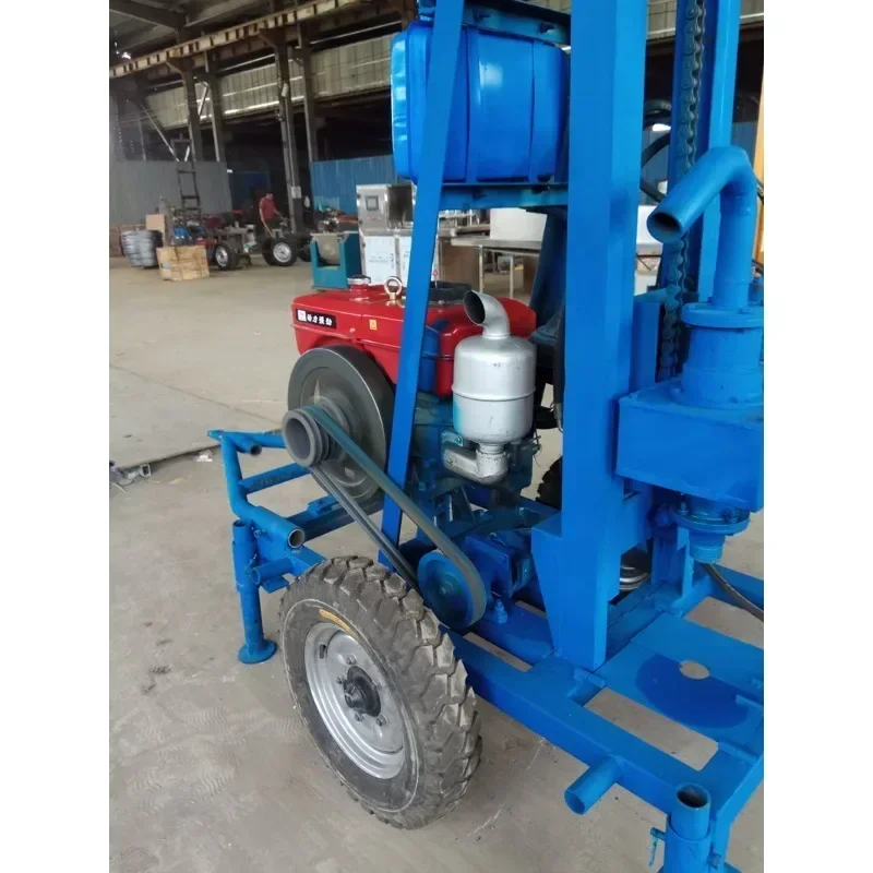 Electric Lifting Small Water Well Drilling Rig Hydraulic 150M Truck Mounted Borehole Water Well Drilling Rig Machine