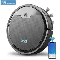 Robot aspirapolvere Smart Remote Control APP macchina per la pulizia Wireless spazzatrice Mop per pavimenti asciutto e bagnato per aspirapolvere domestico