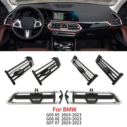 For BMW X5 X6 X7Car Front Left Right Middle Air Conditioner Grille Vent Outlet Slip Accessories Replacement For BMW G05 G06 G07