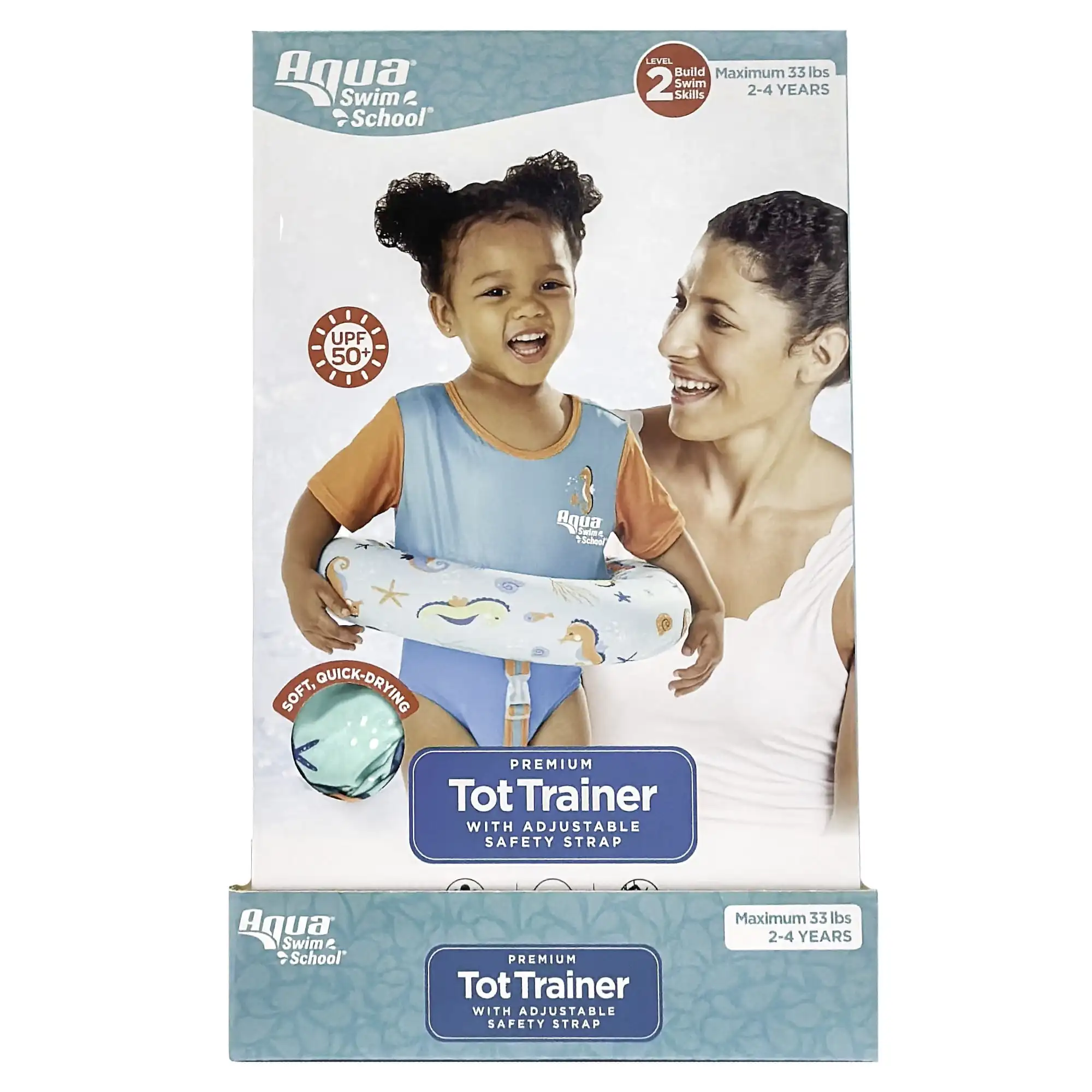 Flotador Inflable para Piscina Tot Trainer، Correa Adjustable، Edades 2-4