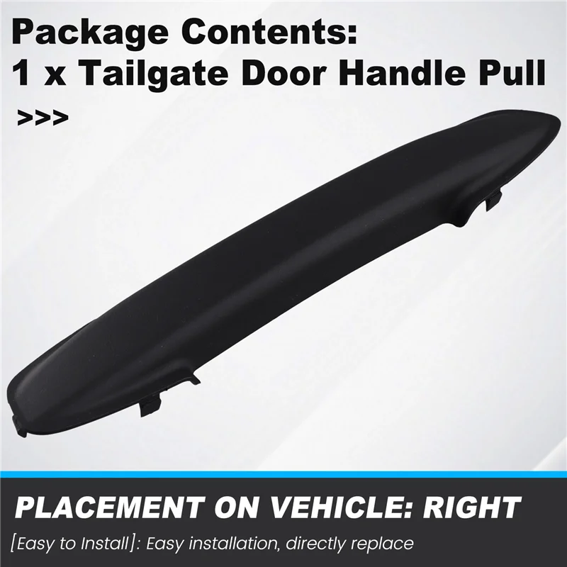 

AR-New Inner Door Handle Pull For Ford Focus MK3 2012-2014 Tailgate Inside Handle Cover