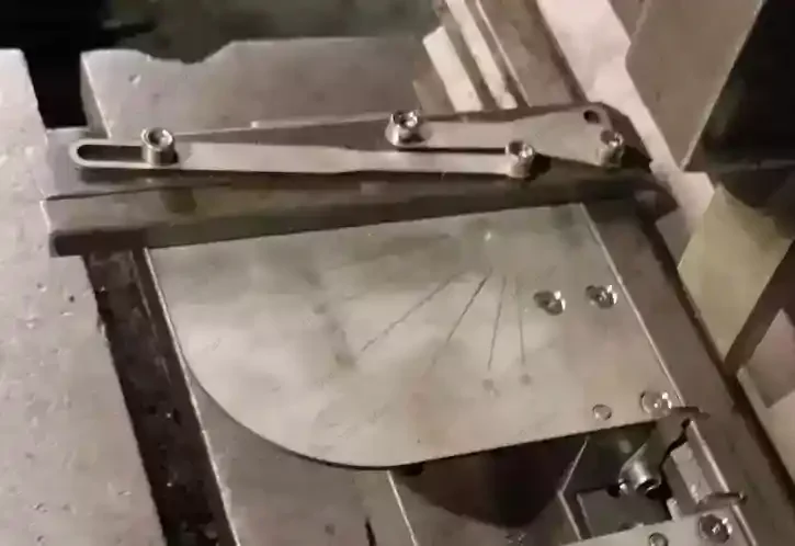 Bending machine magnetic front bracket angle locator, sheet metal bending auxiliary tool