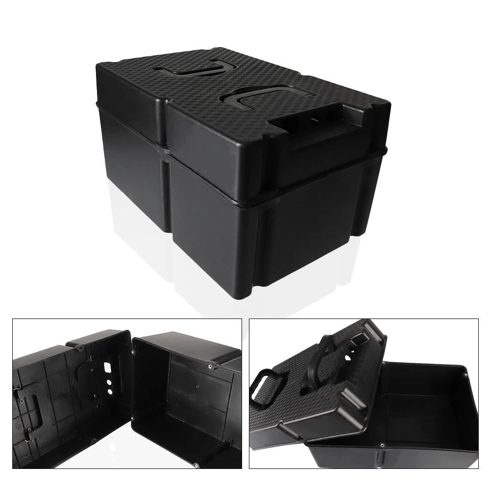 Electric vehicle battery box split battery box 60V20ah cooked rubber tendon battery box simple lead-acid battery anti-fall