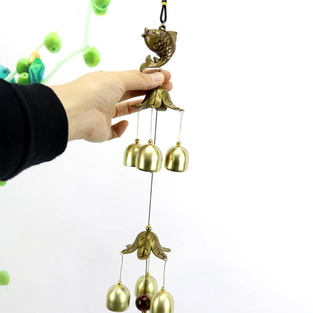 Alloy Wind Chimes for Outdoor Garden – Deep Tone Hanging Decor, Relaxing Melody, Good Fortune Ornament
