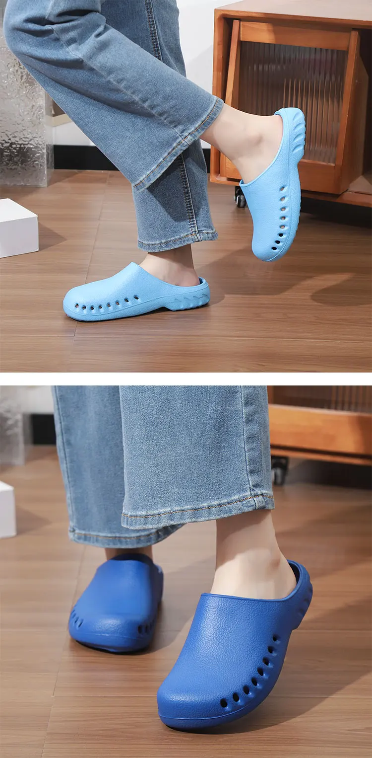 OP-Schuhe, OP-Arbeitsschuhe, verschleißfeste, geschlossene Schuhe mit weicher Sohle, Arzt- und Krankenschwesterüberwachungslabor Wo – Detail 5