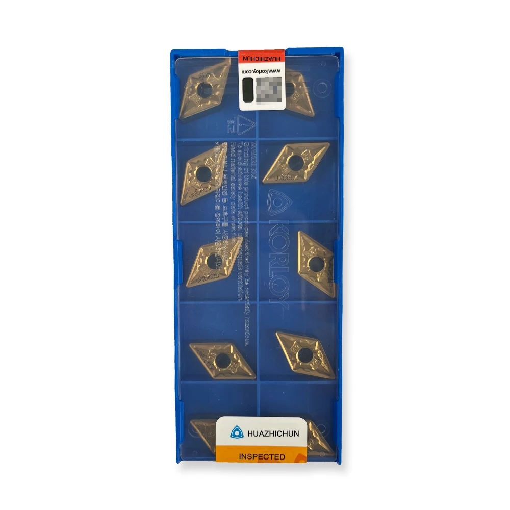 

HUAZHICHUN 10pcs DNMG150608-MM UNC805 Cutting Tools Indexable Inserts Carbide Turning Inserts Lathe Replacement Cutters