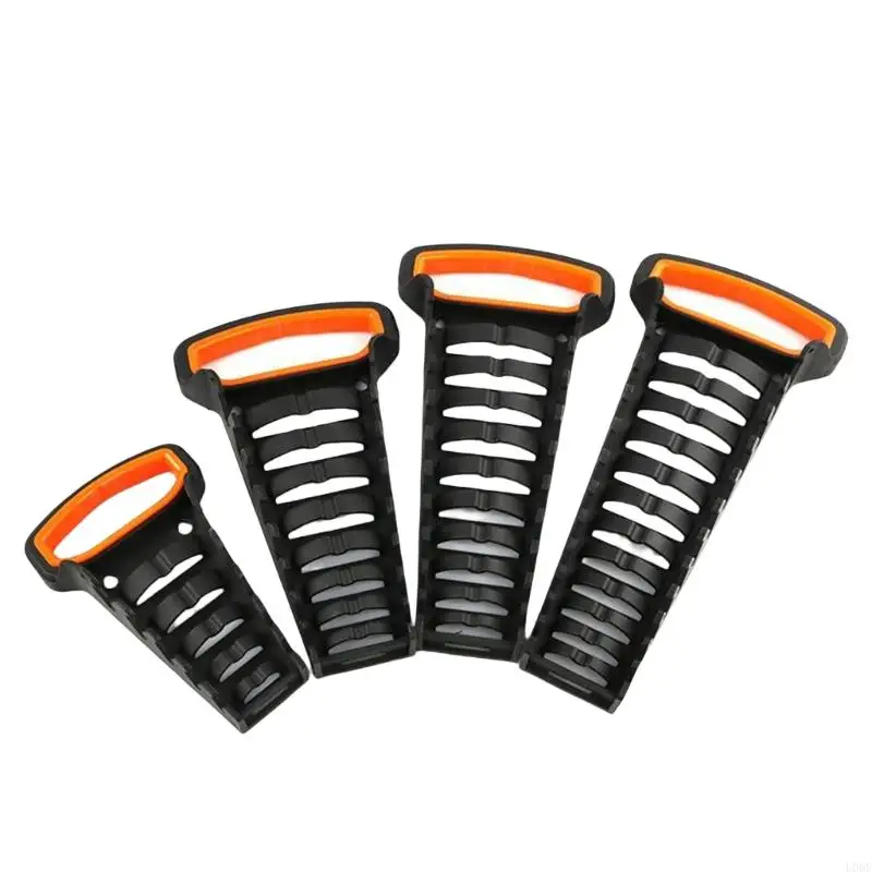 Multi Slot Ratchet Wrench Holder Convenient Plastic Tool Storage Rack for Quick Access and Organization Garage Workshop