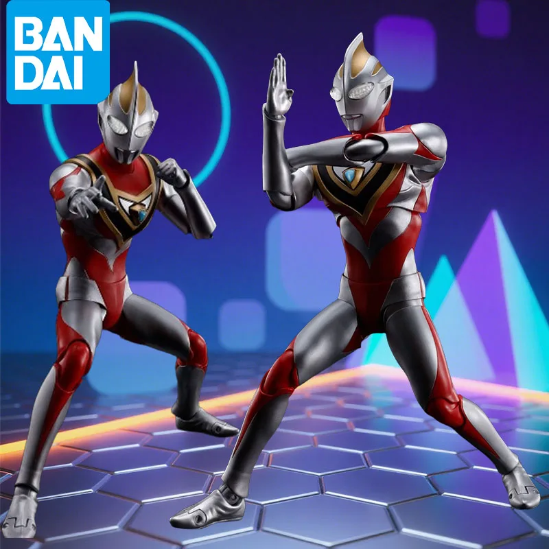 

Bandai genuine SHF Ultraman Gaia bone Sculpture Heisei Three Heroes Hands-on Model/Collectible toy, decorative item, gift