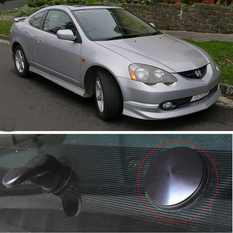 Car Rear Wiper Cap Wiper Blade Arm Block off Delete Plug Grommet Cap Rear Wiper Plug for Acura RSX DC5 2002 2003 2004 20052006