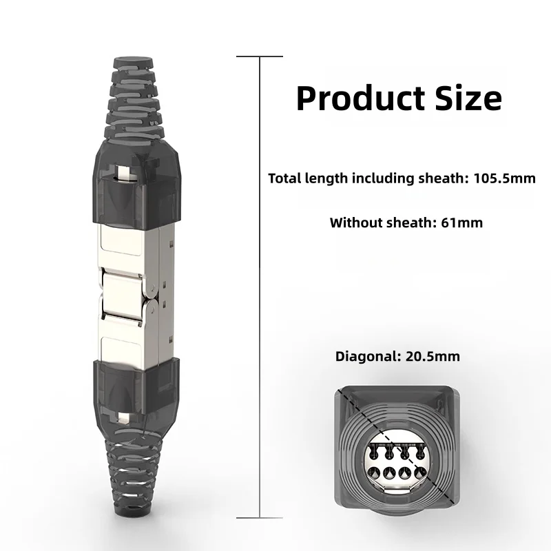 5PCS Shielded RA45 …