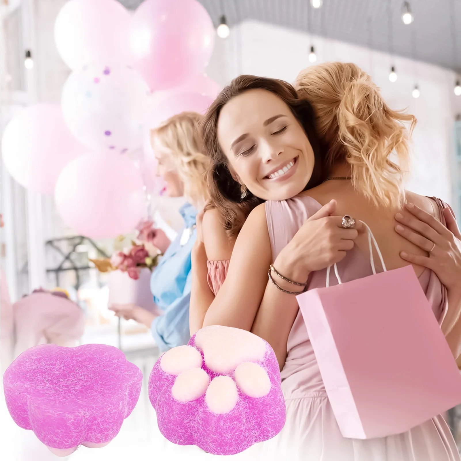 Cat Claw Slow Rebound Squeeze Sensory Toys Creative Stress Relieving Slow Rebound Sensory Toys for Kids Birthday Children's Day