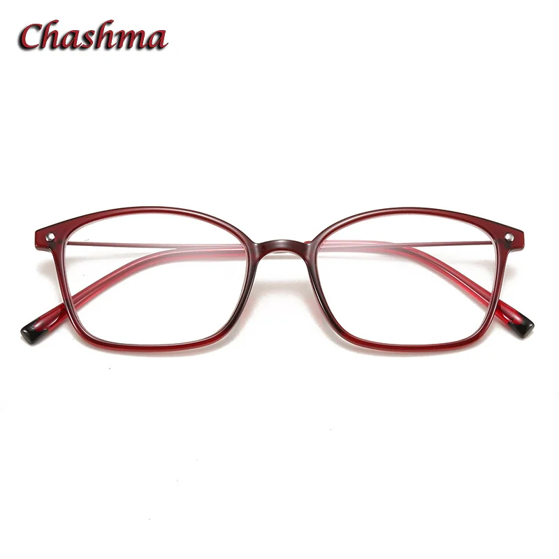 แว่นตา Chashma เลนส์ตามใบสั่งแพทย์วัยรุ่นกรอบแสงที่มีความยืดหยุ่นสำหรับนักเรียนผู้หญิงแว่นตา