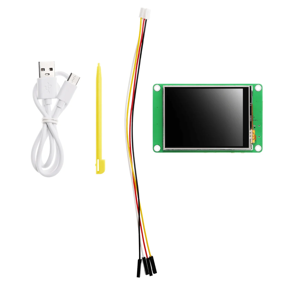 Elecrow-Panel de palanca Pico de 2,8 pulgadas, pantalla táctil TFT LCD HMI, módulo SPI con RP2040, compatible con LVGL/C ++/MicroPython