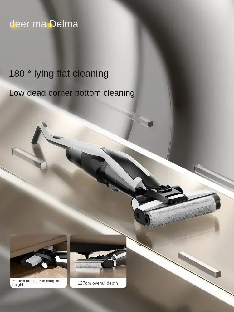 DEERMA P20Pro Wireless Smart Mop Floor Washing Machine Extended Edge Suction Mop for Household Large Suction Cleaning