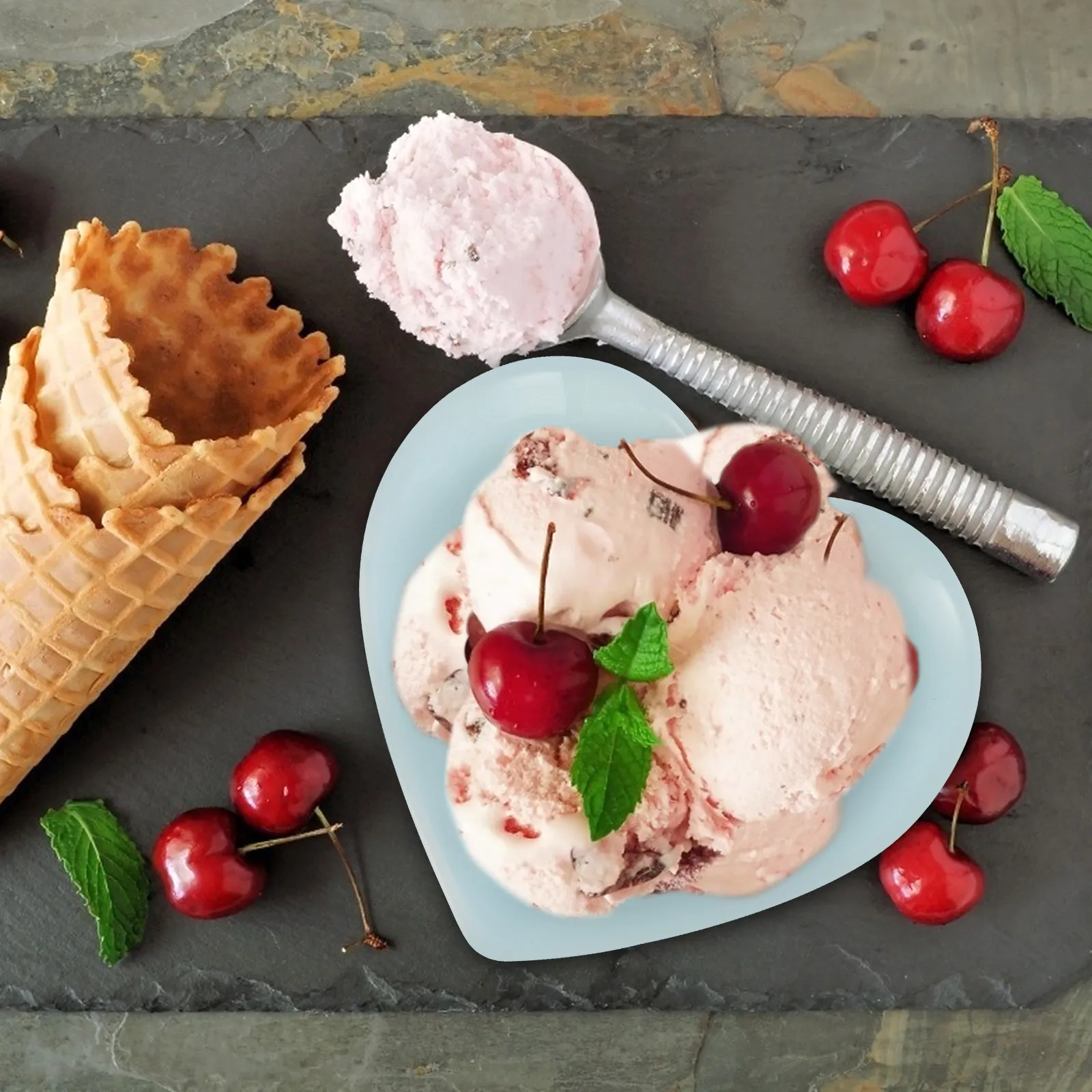 

Набор из 2 керамических десертных чаш в форме сердца для мороженого, салатов и фруктов, легко переносить, чаша для мороженого, чаша для салата