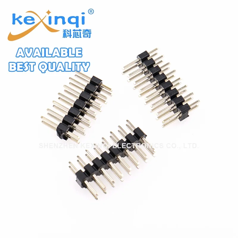 50PCS 2MM Double 2.0mm PCB Board Pin Header Connectors Socket 2*2PP 3P 4P 5P 6P 7P 8P 10P 20P 40P