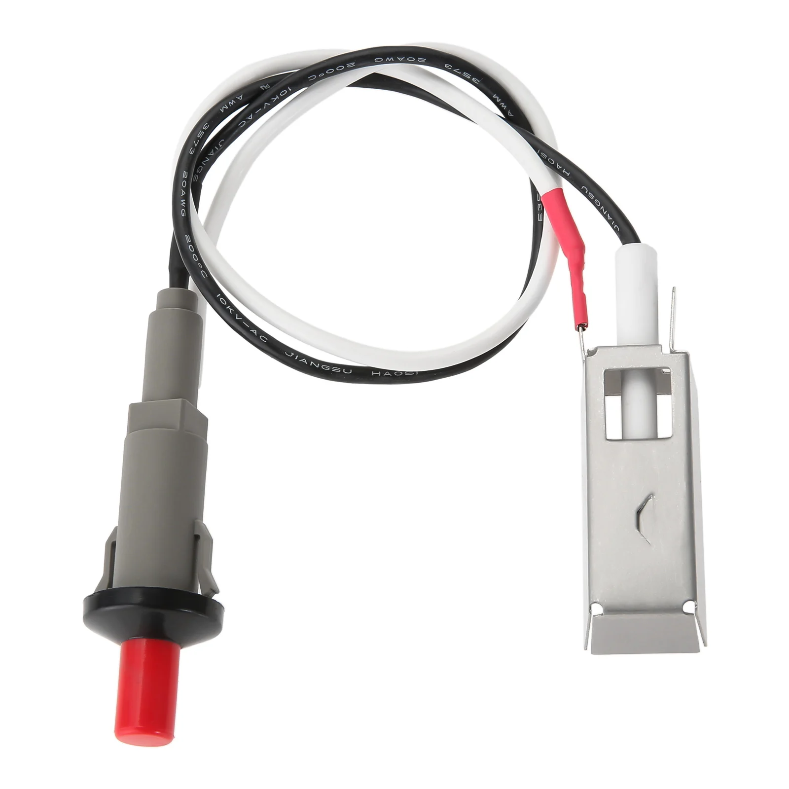 Encendedor piezoeléctrico con botón pulsador para parrilla de barbacoa, montaje con cable para Weber Grill Weber, horno de Gas