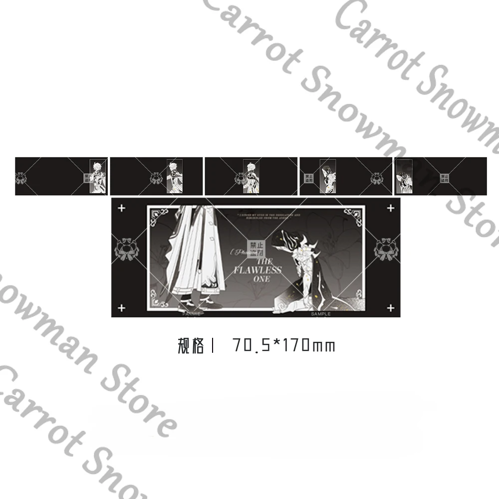 Honkai: 스타 레일 Phainon 애니메이션 컬러 종이 래스터 카드 아크릴 벽돌 Hallowmas Cospaly 만화 선물 장식