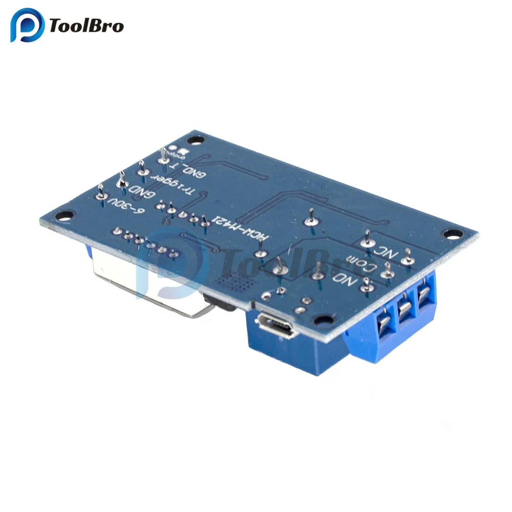 LED Digital Time Delay Relay DC 6-30V Adjustable Cycle Timer Control Switch Trigger On Off Auto Off Timming Relay for Arduino