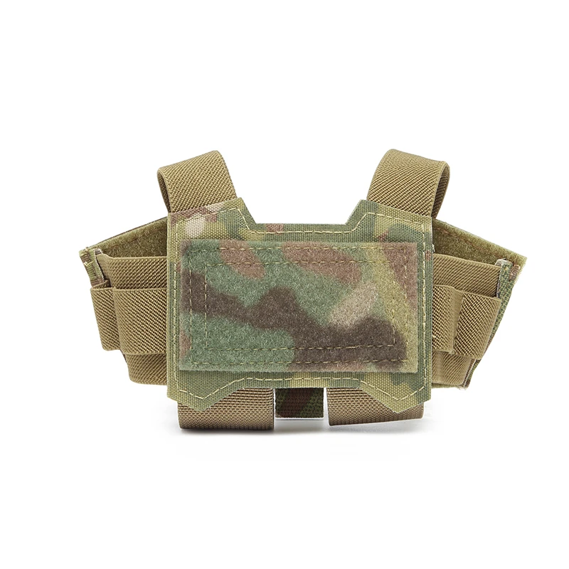 Helmet Battery Pouch, FAST Helmet Cover Pouch Removable Rear Pouch Hunting Airsoft