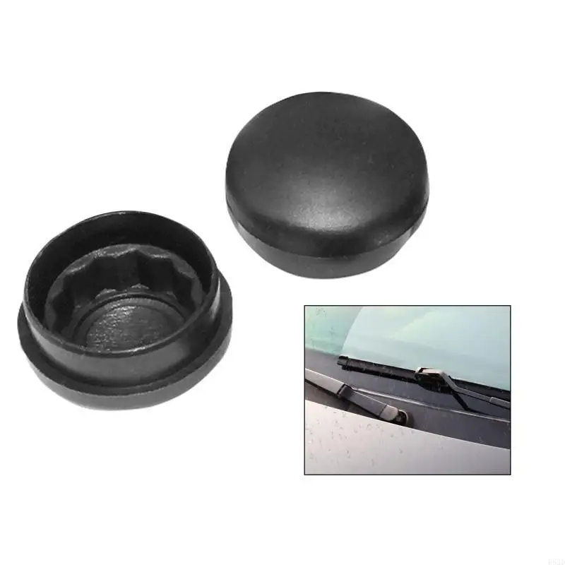 

R53D 2Pcs Car Parts Wiper Arm Nut Cover Bolt for B5 B6 B7 Golf MK4 MK5 MK6 MK7