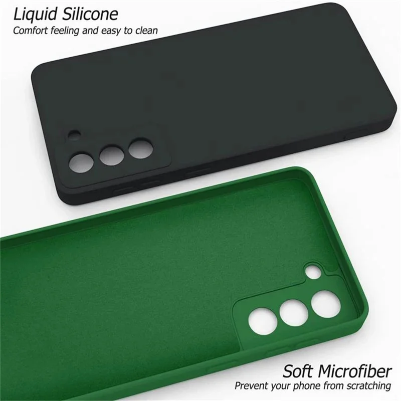 Galaxy S24 S23 S22 S21 Liquid Silicon Phone Case For Samsung Galaxy S24 Plus S23 Ultra S22 S20 FE A51 52 Soft Shockproof Cover