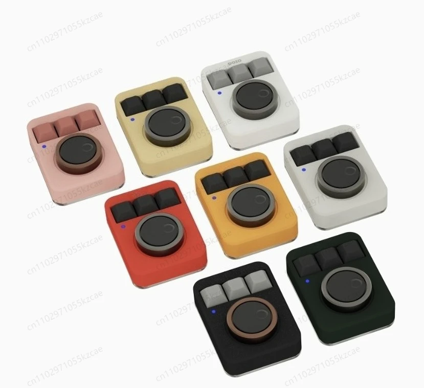 

3-клавишная двухрежимная беспроводная дизайнерская клавиатура Bluetooth из алюминиевого сплава KB03B-01