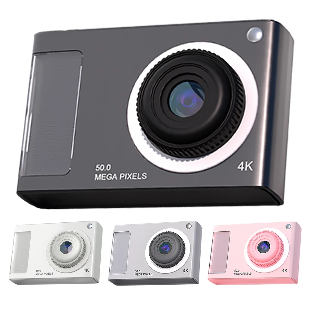 CCD Camera HD 1080P 48MP Anti Shake Kids Digital Camera Support 32GB Card Digital Point and Shoot Camera Birthday Gifts for Kids