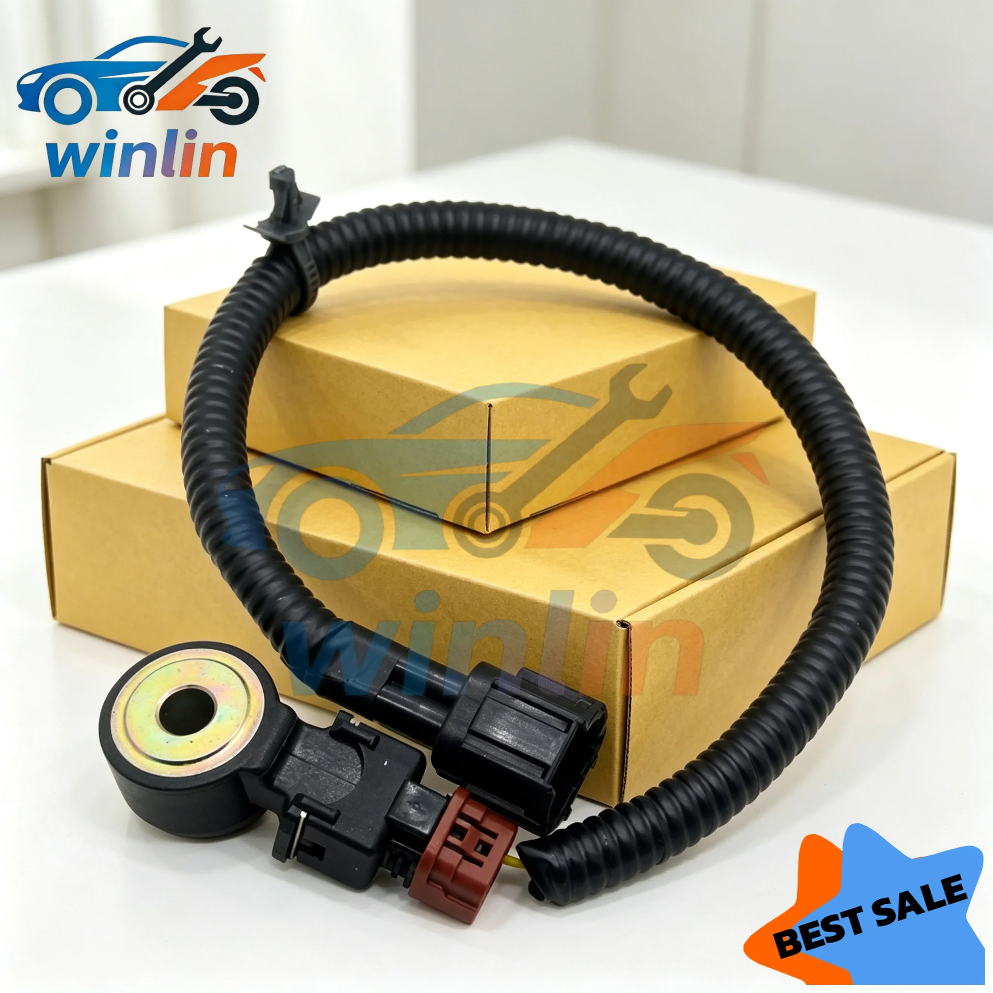 OEM Knock Sensor Wiring Harness Compatible with Nissan Primera Infiniti I30 G20 J30 Q45 QX4 2.0 2.4 3.0 22060-30P00