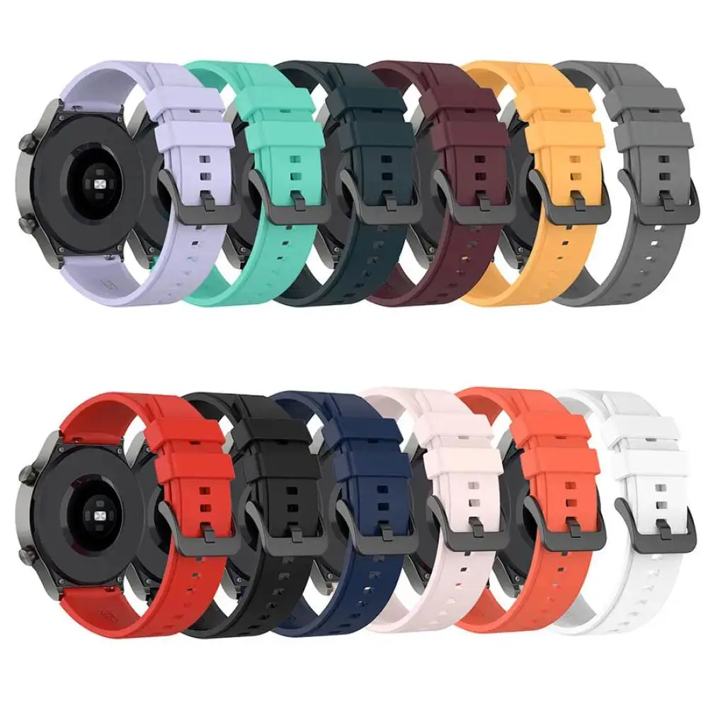 22mm Silicone Strap For New C20 Pro SmartWatch Bracelet For Zeblaze Btalk 3 Plus 3Pro/Vibe 7 7 Pro 7Lite Ares GTR GTS 3 Pro Band