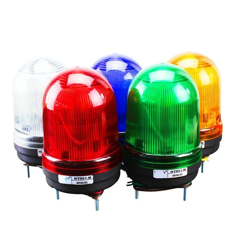 Multi-Function Sound and Light Alarm NY-901M Rotating Warning Light Flash Strobe Always on Optional 3 Kinds of Sound Optional