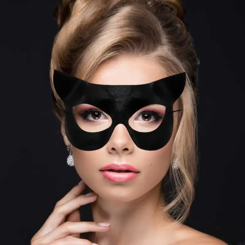 

Halloween Fancy Dress Costumes Black Cats Costume Accessories Masquerades Cats Mask