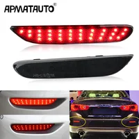 Luces LED reflectoras de parachoques trasero, accesorio para Nissan x-trail T32 Rogue Qashqai J11 Leaf Pathfinder Infiniti Q50 QX60 JX35 2014 2015 2016