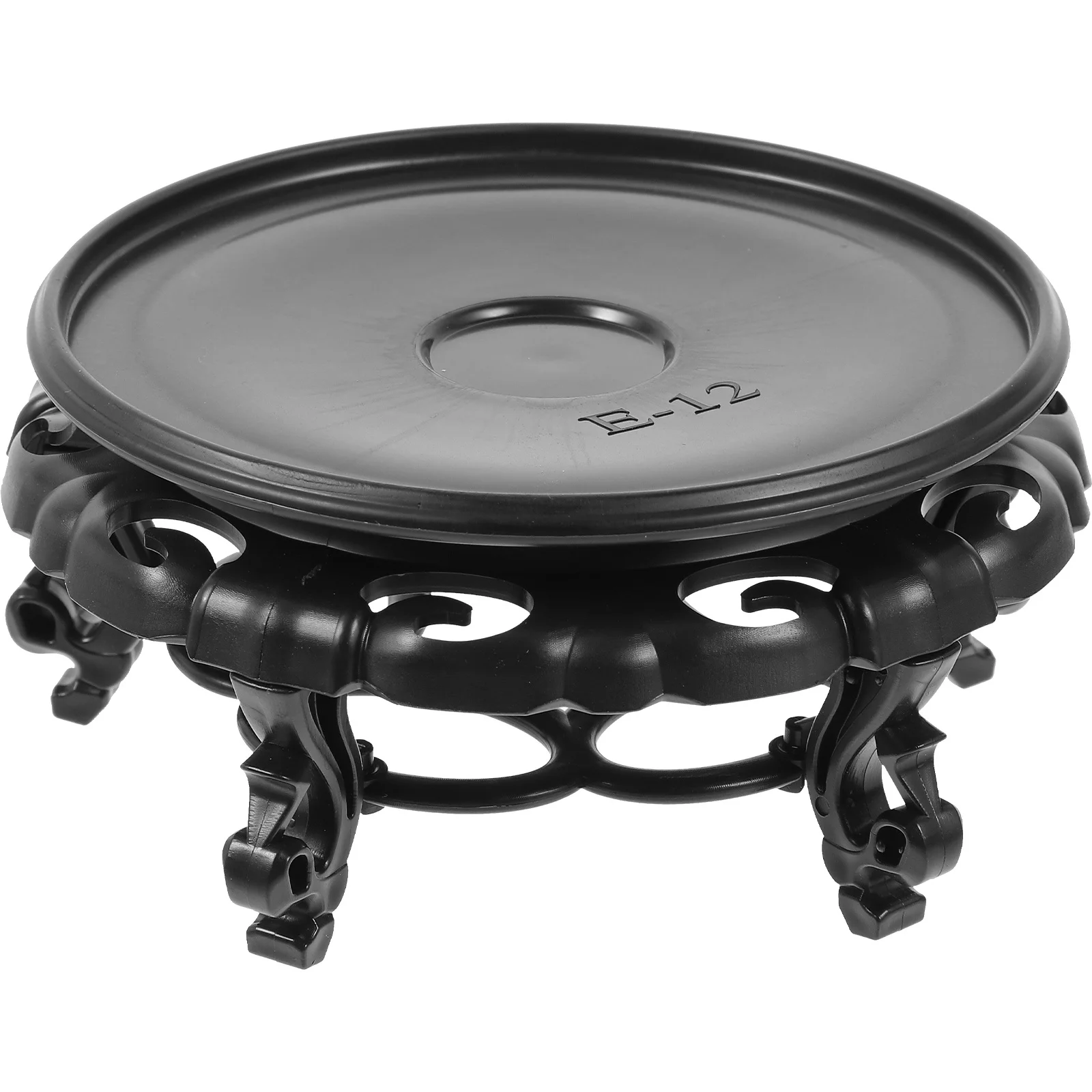 1Pcs Resin Flowerpot Stand Firm Stable Multi-Functional Plant Shelf for Indoor Balcony Floor Desktop Decoration