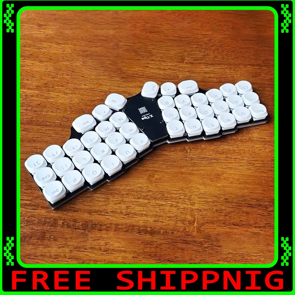 X36n Keyboard Corne V4 Layout Wireless 42keys Integrated Ergonomic Mechanical Keyboard Support Qmk Vial Custom Gamer Accessory