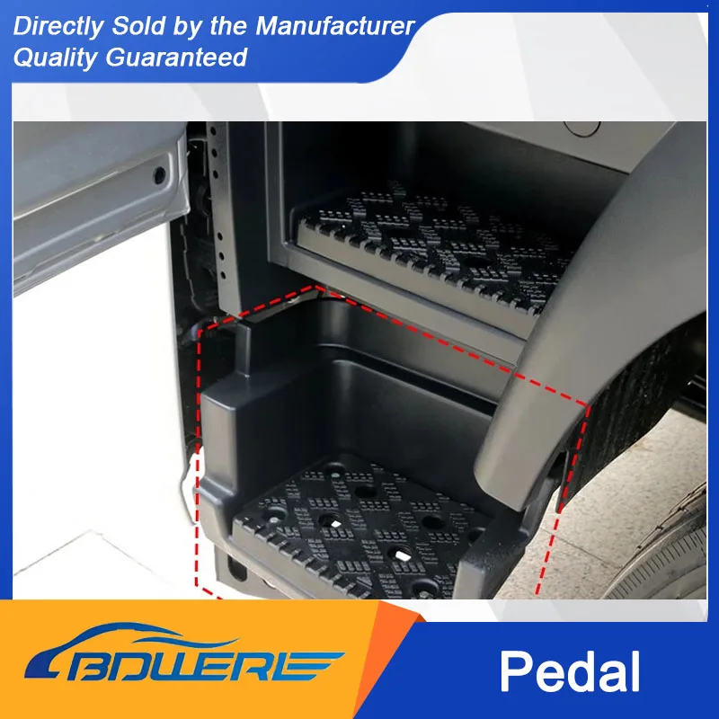 New Left Step Board Body & Primary Pedal Pad for FOTON Auhang Bumblebee - Part Numbers HT00207134/000005