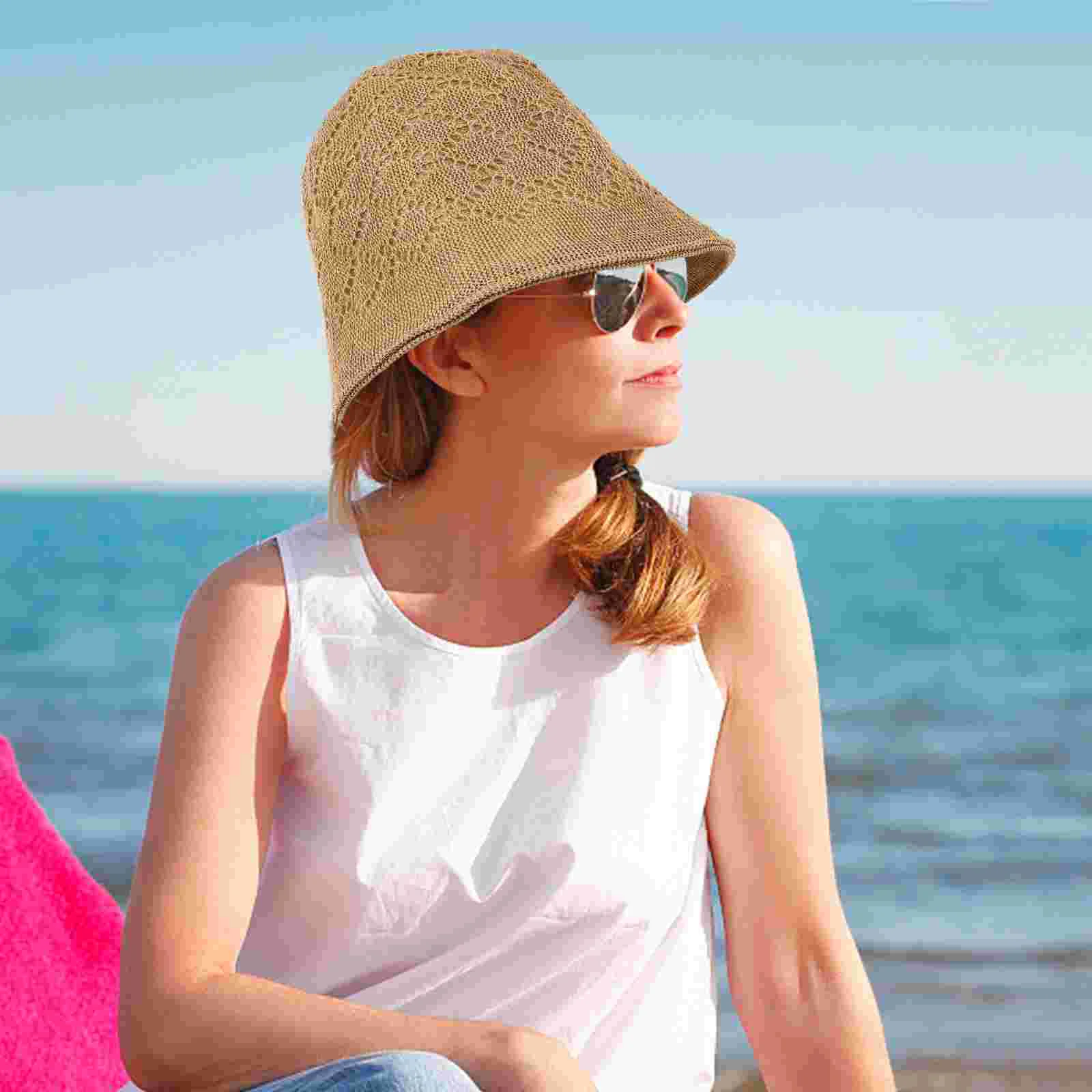 Fisherman's Hat Fashion Outdoor Hats Boy Breathable Women Summer Hanji Large Brim Sun Protection Miss