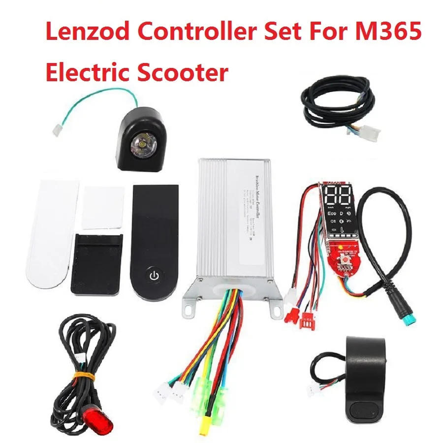 One Set LENZOD Controller Kit  For Xiaomi M365 Pro Electric Scooter  Bluetooth Dashboard 36V  Set  With LENZOD APP