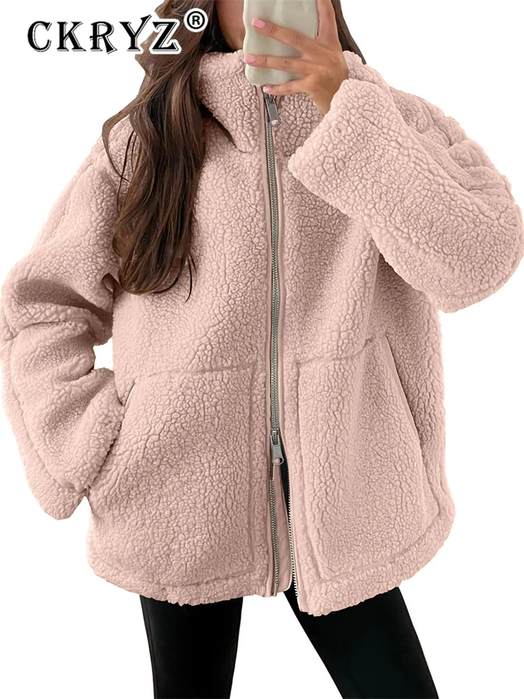 Ckryz Winter 2026 Nieuwe Mode  - Sherpa Coat Women recensie en prijs