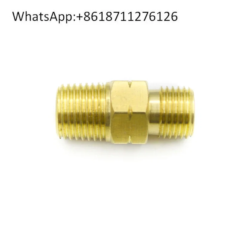 Acetylene propane two-way three-way oxygen active joint busbar numerical control plasma cutting machine gas path copper joint
