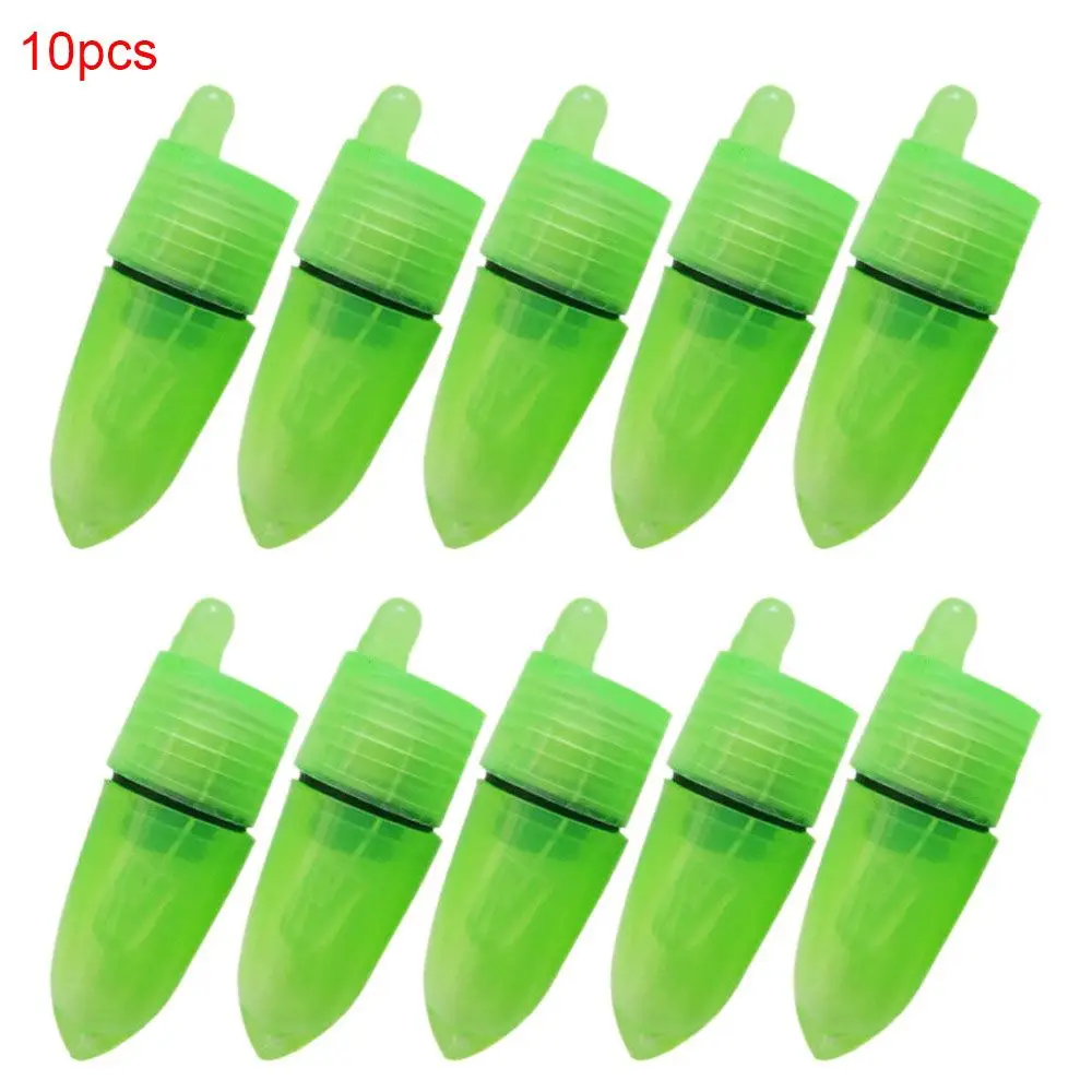 

10Pcs/Lot Bite Bell Alarm Fishing Light Signal Light Green Lamp Luminous