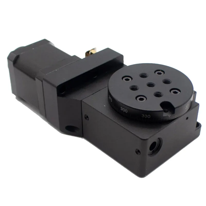 Y200RA60 Electric Rotary Stage Diameter 60MM Precision Indexing Table 360° Turntable Pan-Tilt