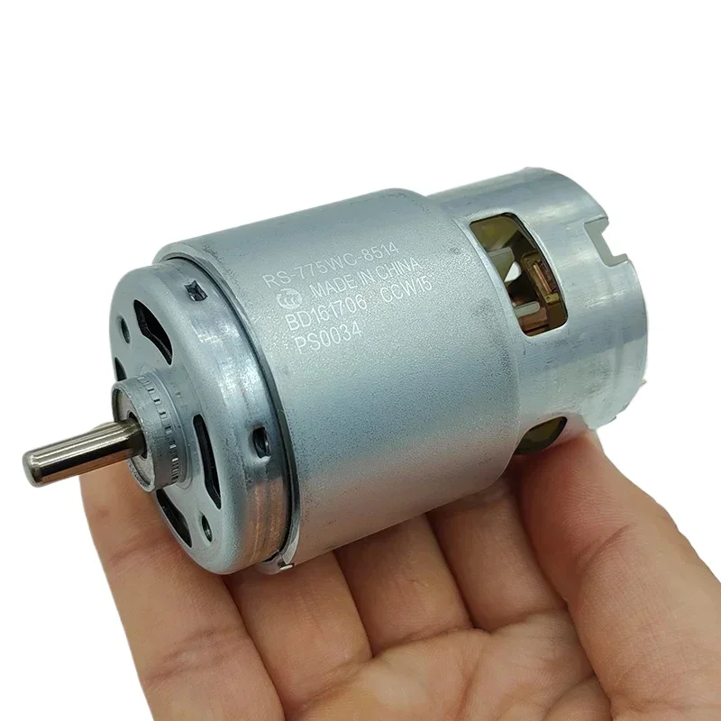 

Высокоскоростной двигатель MABUCHI RS-775WC-8514 DC 12V 14.4V 18V с большим крутящим моментом и шарикоподшипниками для аккумуляторных дрелей-шуруповертов и садового инструмента