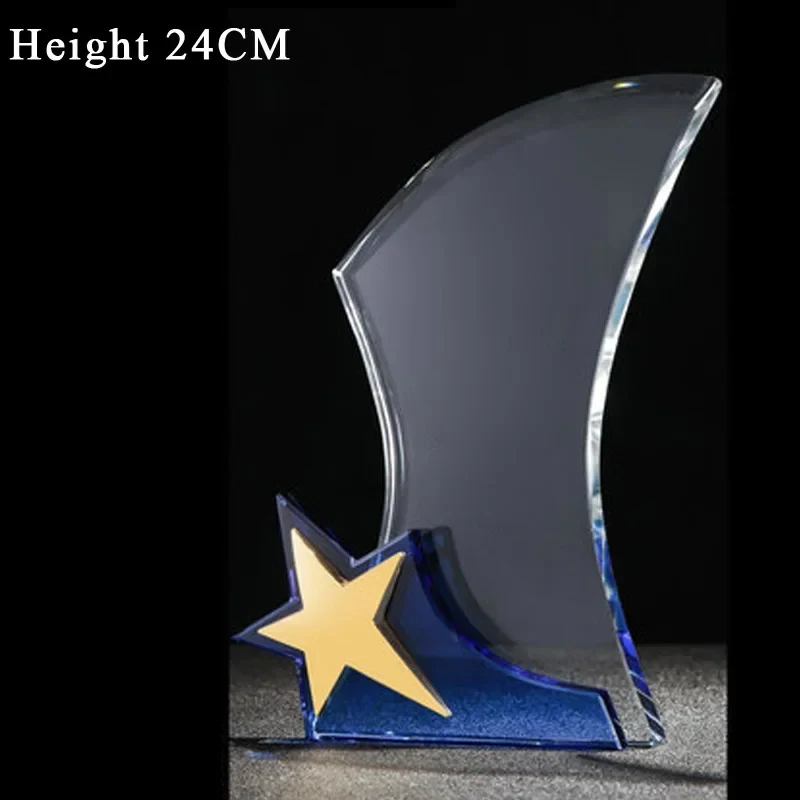 

Индивидуальный высококачественный хрустальный трофей, творческая награда, украшение для дома, гостиной, отличные сувениры, алмазный трофей, 1 шт.