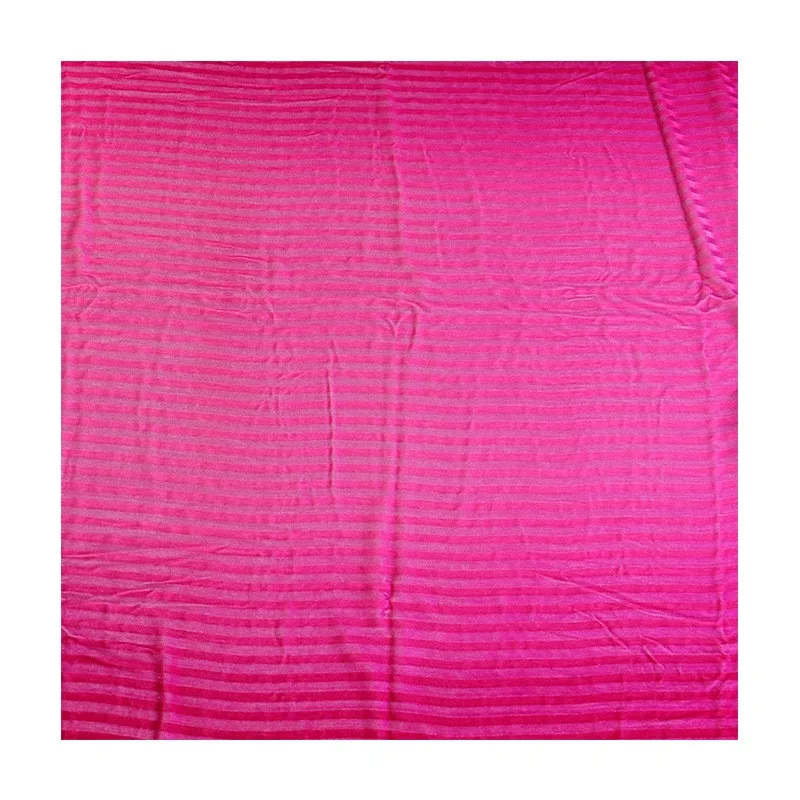 Tessuto georgette in velluto sfumato a righe luminose in seta per camicia da notte e abito da sera